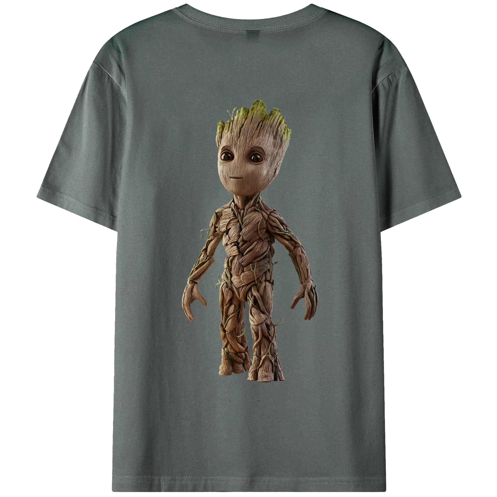 （画像用） アベンジャーズ The Avengers 綿100％ メンズ半袖Tシャツ（バックプリント） 通気性